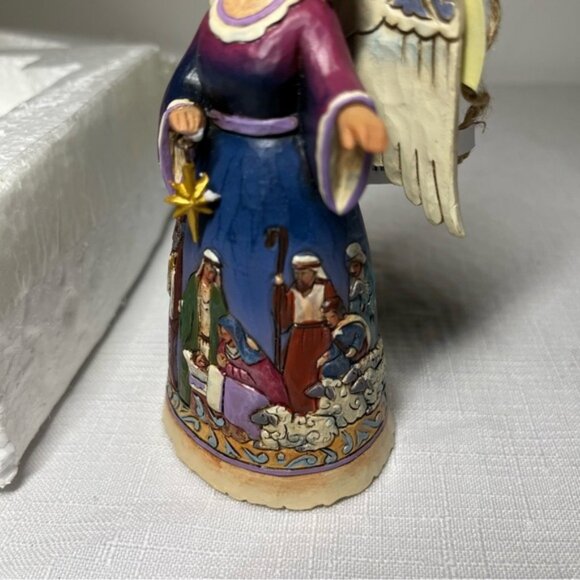 Jim Shore Angel Nativity Ornament 45 - Picture 3 of 9